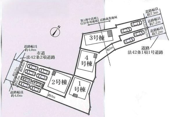 豊川市国府町第5　全4棟・3号棟