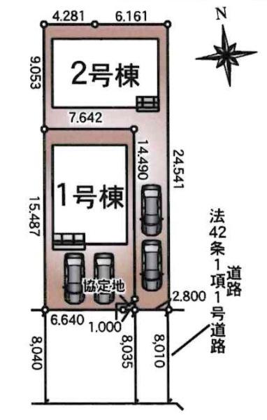 豊田市美里第8　全2棟・2号棟