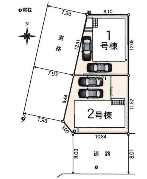 豊田市高上第2　全2棟・2号棟
