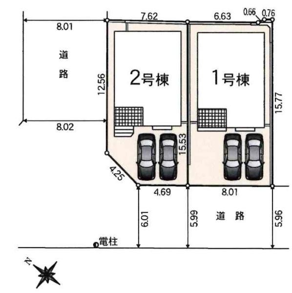 豊田市保見ケ丘第11　全2棟・1号棟