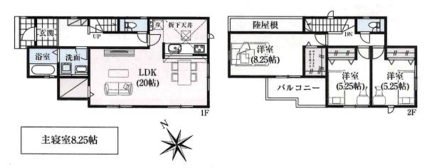 幸田町深溝　全2棟・2号棟