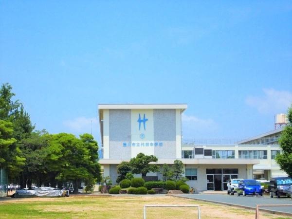 豊川市小田渕町第9　全6棟・6号棟(豊川市立代田中学校)