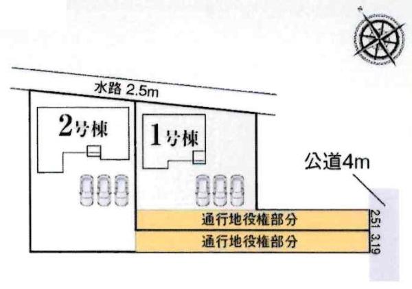 西尾市一色町松木島中切第3　全2棟・2号棟