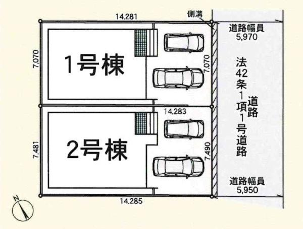 豊田市畝部東町第2　全2棟・2号棟