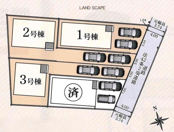 安城市池浦町第4　全4棟・2号棟