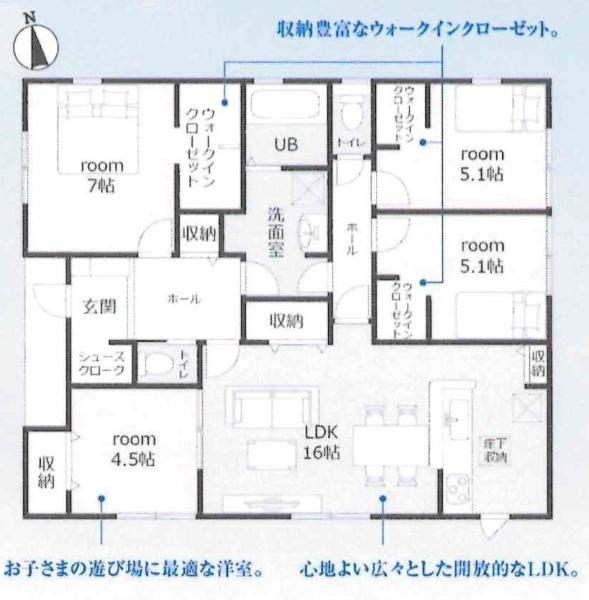 西尾市巨海町北浜田第2　全4棟・2号棟