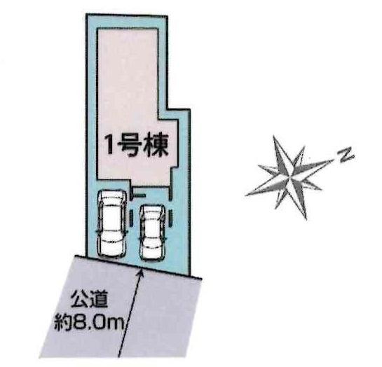 岡崎市簔川町3丁目　全1棟・1号棟