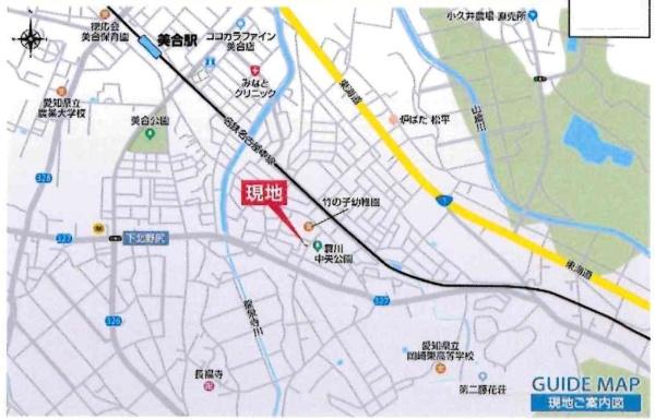 岡崎市簔川町3丁目　全1棟・1号棟