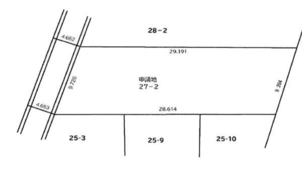 岡崎市若松町字西三田ケ入の売土地