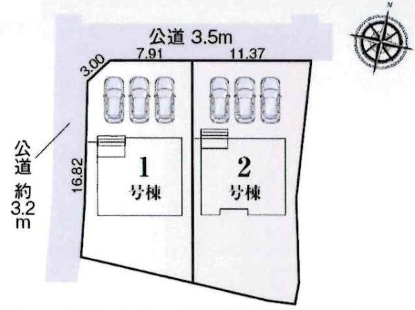 西尾第83家武町　全2棟・1号棟
