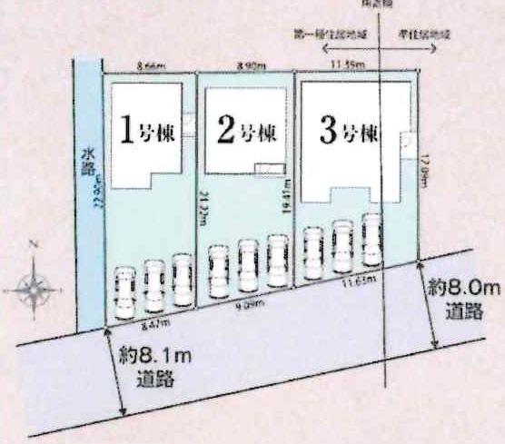 西尾市一色町対米01期　全3棟・3号棟