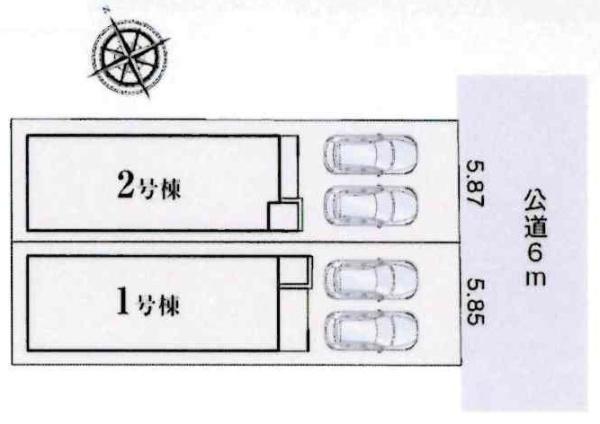 安城市城南町　全2棟・1号棟