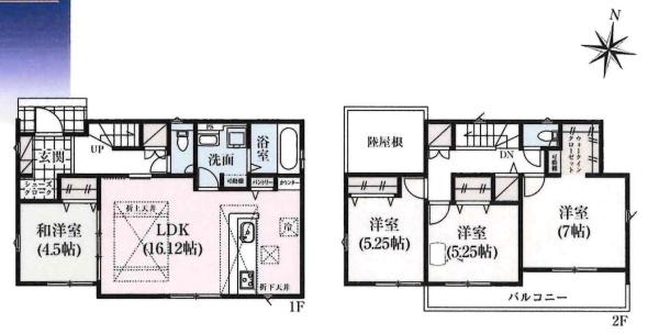 豊川市小坂井町2期　全3棟・1号棟