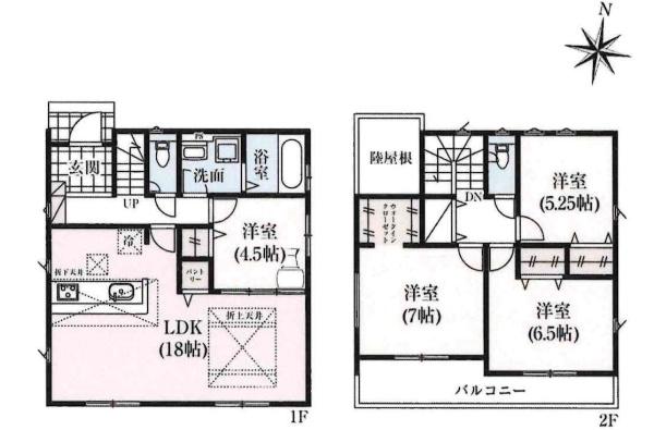 豊川市小坂井町2期　全3棟・2号棟