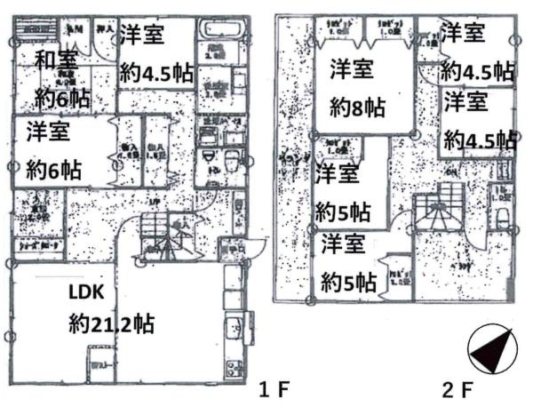 岡崎市六名新町・中古戸建