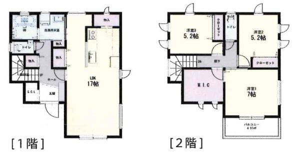 中畑町向野Ⅰ期　全1棟・1号棟