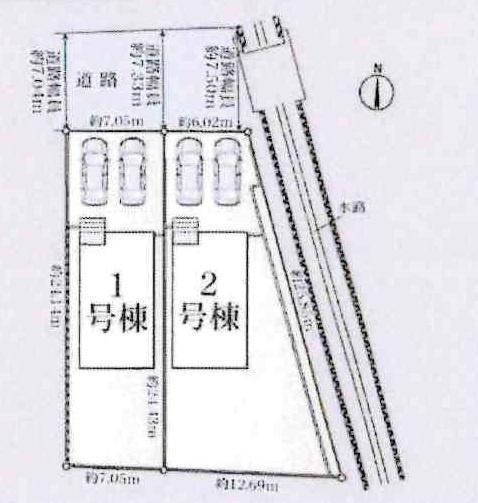 碧南市浜田町第1　全2棟・2号棟