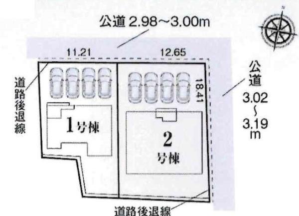 西尾第85吉良町　全2棟・1号棟