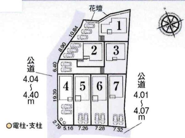 碧南市神有町1丁目　全7棟・3号棟