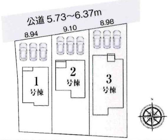 豊川第78三上町　全3棟・1号棟