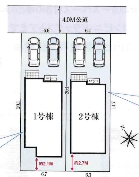 西尾市今川町　全2棟・2号棟