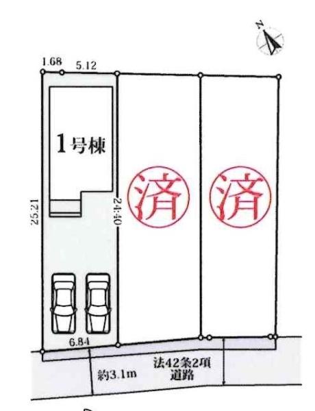 豊田市堤町　全3棟・1号棟