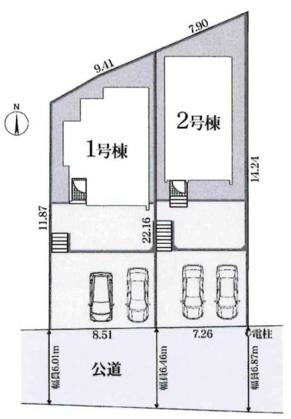 岡崎市伊賀町第2　全2棟・2号棟