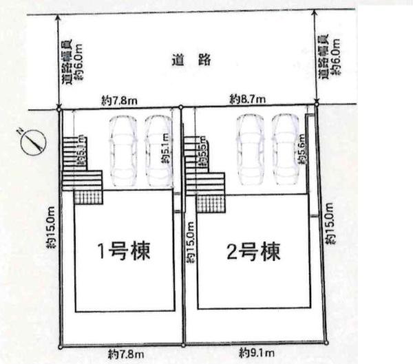 岡崎市滝町第4　全2棟・1号棟