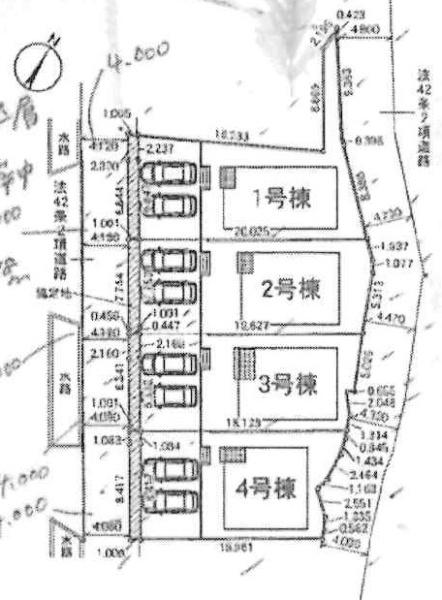 西尾市平坂町第10　全4棟・2号棟