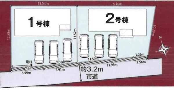 西尾市巨海町01期　全2棟・2号棟