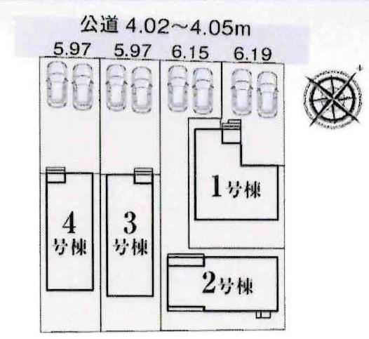 豊田市御船町第4　全4棟・3号棟
