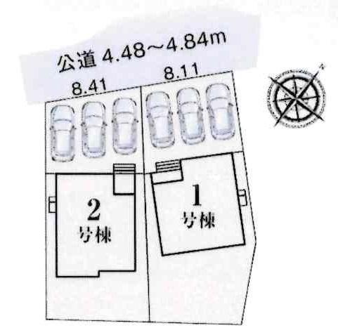 豊田市荒井町第2　全2棟・2号棟