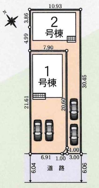 岡崎市栄町第4　全2棟・2号棟