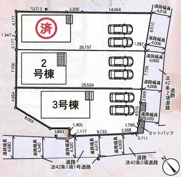 豊田市駒場町第1　全3棟・3号棟