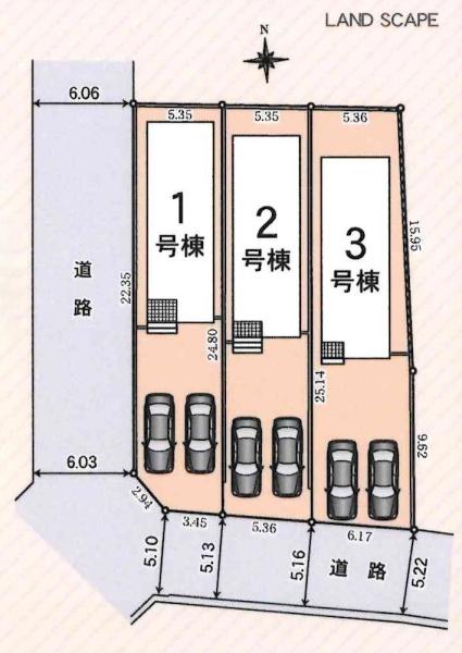 豊田市平和町第1　全3棟・3号棟