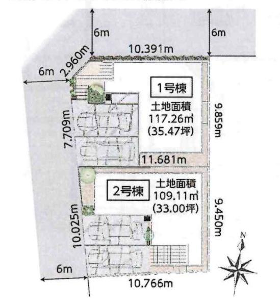 岡崎市竜美北　全2棟・1号棟