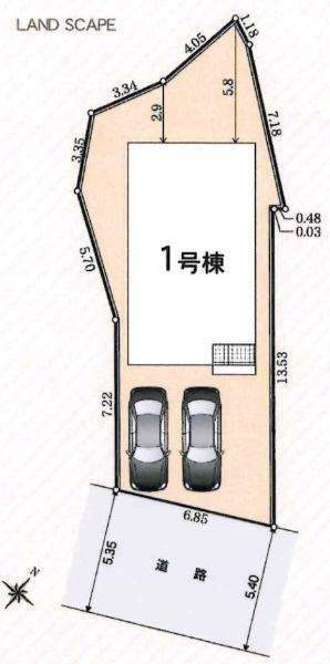 豊川市為当町第3　全1棟・1号棟