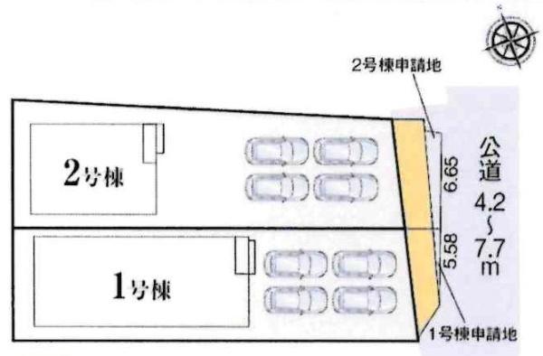 豊川市御津町大草59期　全2棟・2号棟