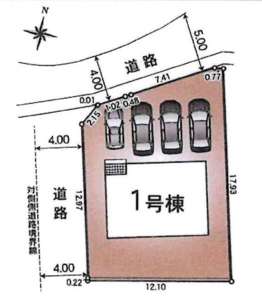 蒲郡市西浦町第1　全1棟・1号棟
