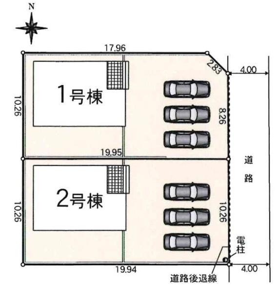 西尾市吉良町吉田第3　全2棟・2号棟