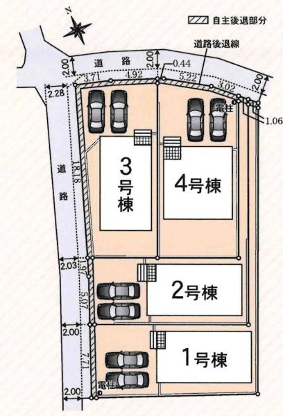 安城市高棚町第4　全4棟・3号棟
