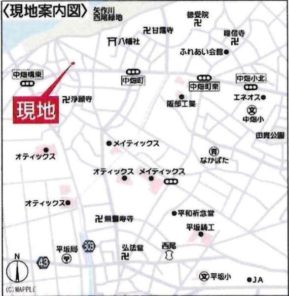 西尾市中畑町第4　全3棟・1号棟