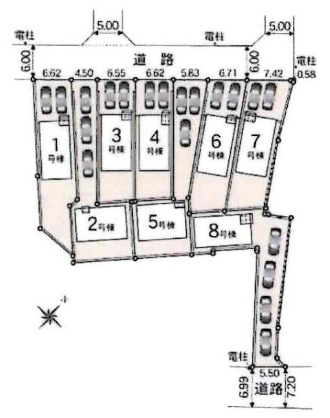 西尾市山下町第4　全8棟・8号棟