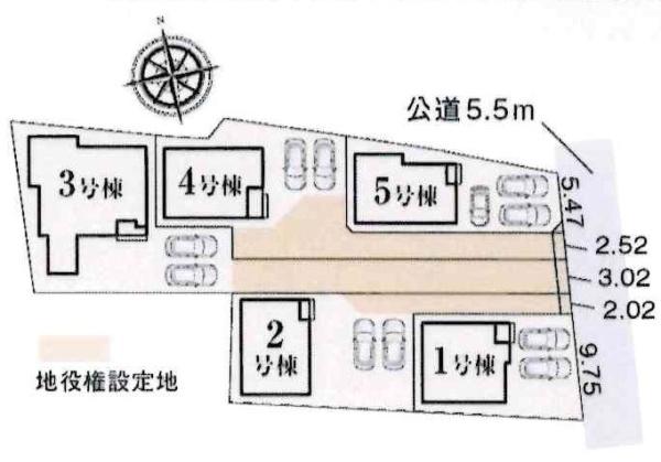 知立市弘法町第2　全5棟・1号棟