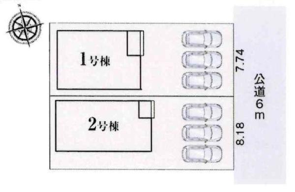 豊川市三蔵子第1期　全2棟・1号棟