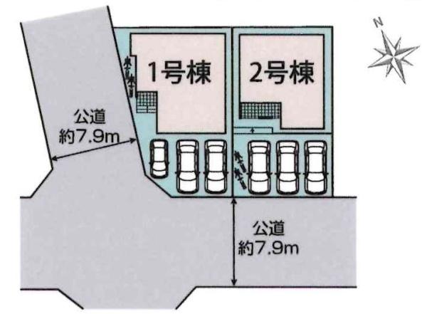 豊田市高上1丁目　全2棟・2号棟