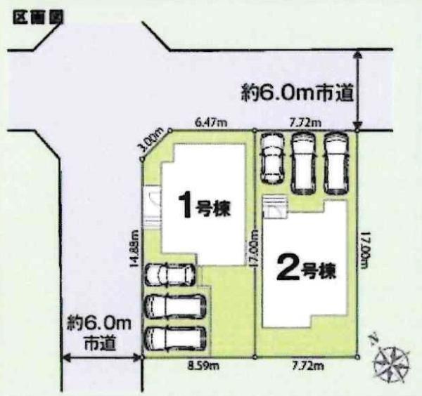 西尾市国森町1丁目01期　全2棟・2号棟