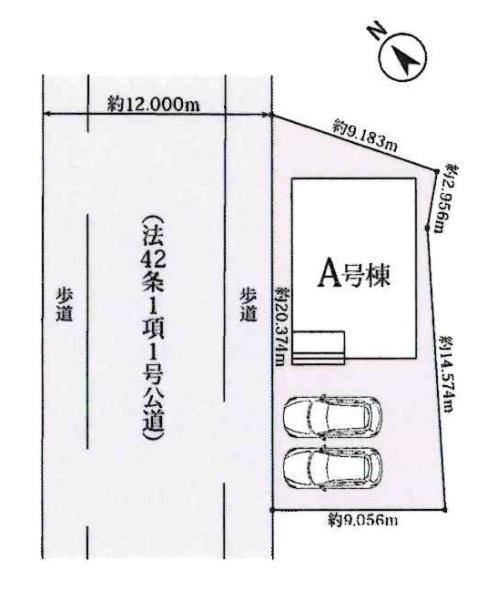西尾市刈宿町敷田35番　全1棟・A号棟