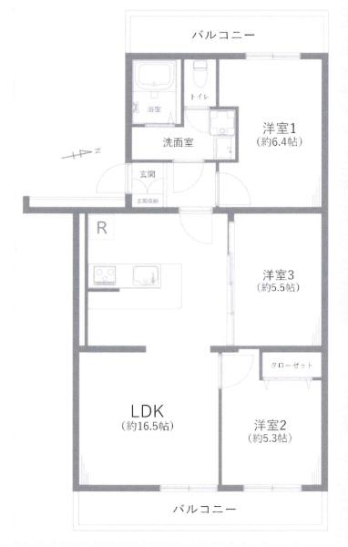 サンポール明大寺