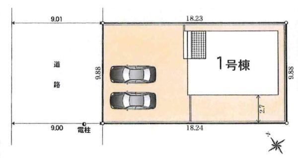碧南市岬町第4　全1棟・1号棟